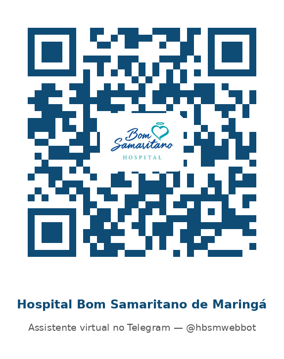 QR Code do assistente Telegram HBSM